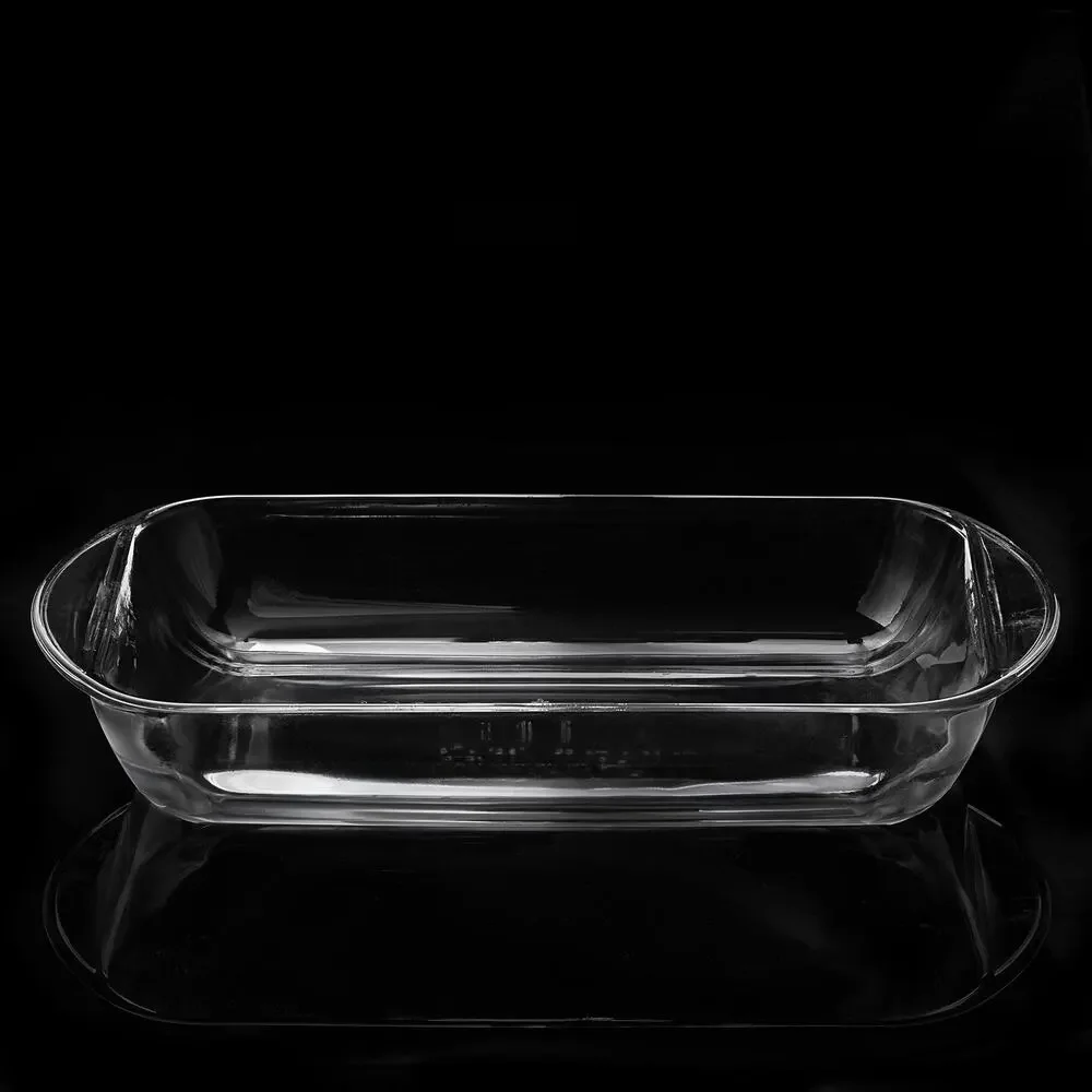 Vintage Pyrex Glass 8x8 & Anchor Hocking 9x13 Baking Nesting Set MCM Kitchen-EUC